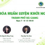 Ms Hồng Trang  – Giảng viên Khóa Huấn luyện Khởi nghiệp TP Hà Giang
