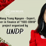 Ms. Hong Trang – Finance expert and lecturer of the “Isee – Covid” project organized by UNDP